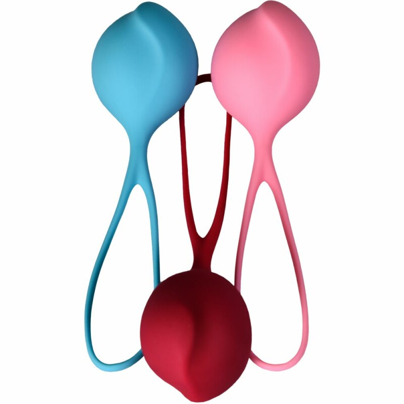 Набір вагінальних кульок Satisfyer різнокольорові, 12.6 х 3.8 см - Зображення 4