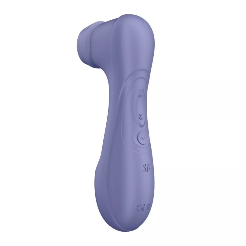 Вакуумний стимулятор клітора Satisfyer Pro 2 з додатком, бузковий, 16.4 х 5 см - Зображення 3