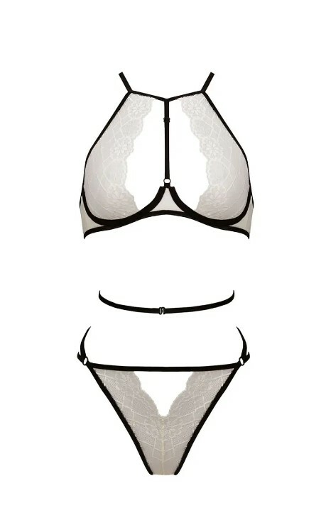 Комплект Passion Chika, бежевий, S/M - Изображение 2