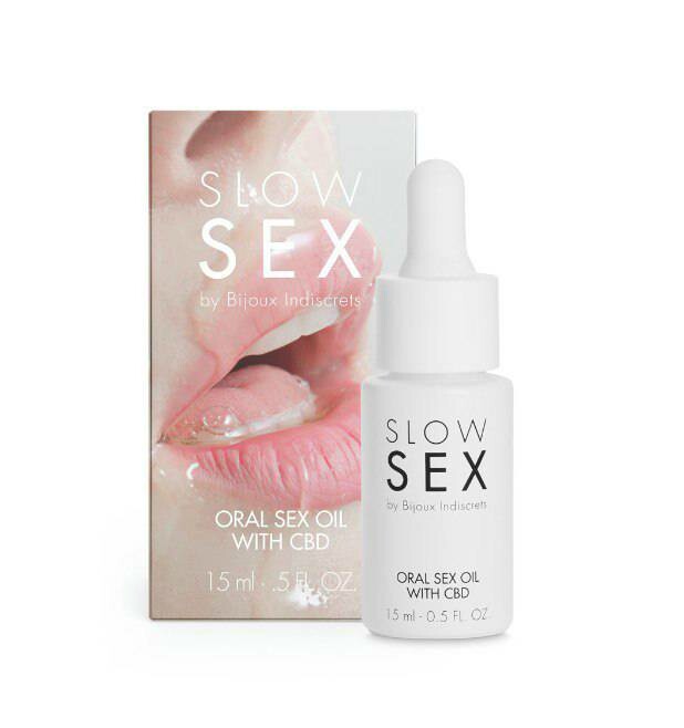 Олія для орального сексу CBD Slow Sex Bijoux Indiscrets 15 мл
