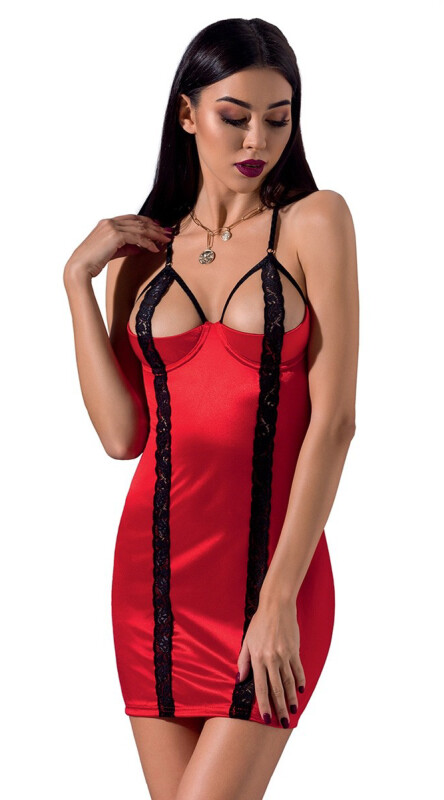 Сукня сексуальна з відкритими грудьми S/M Femmina Passion, червона