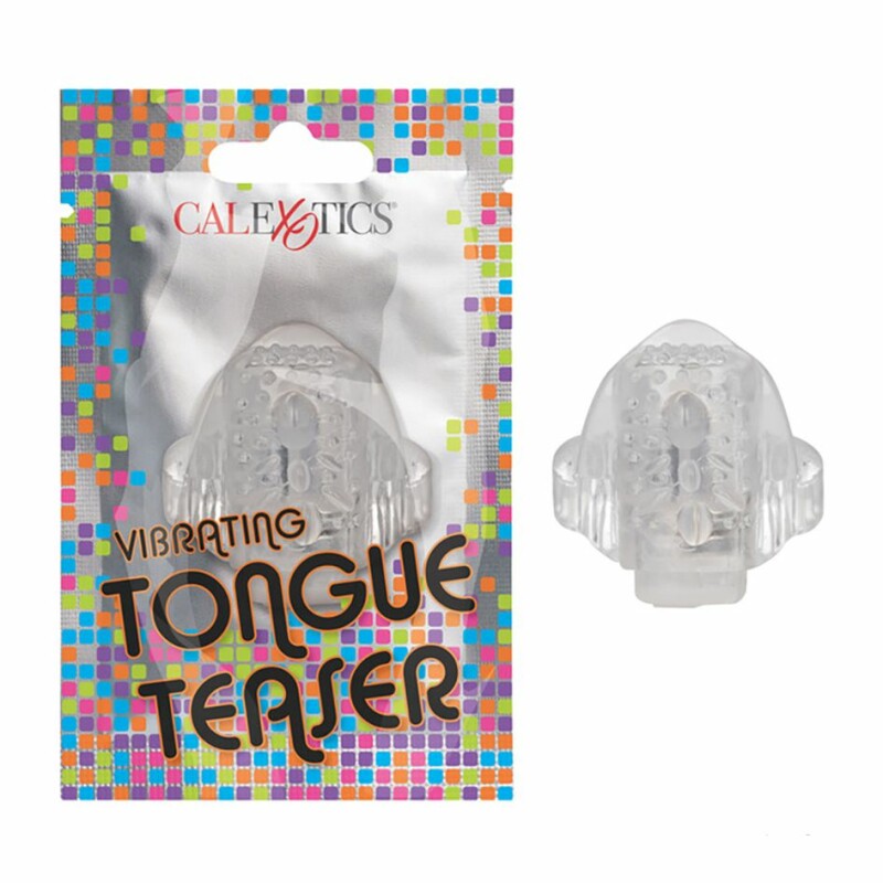 Вібратор на язик Vibrating Tongue Teaser California Exotics, безбарвний