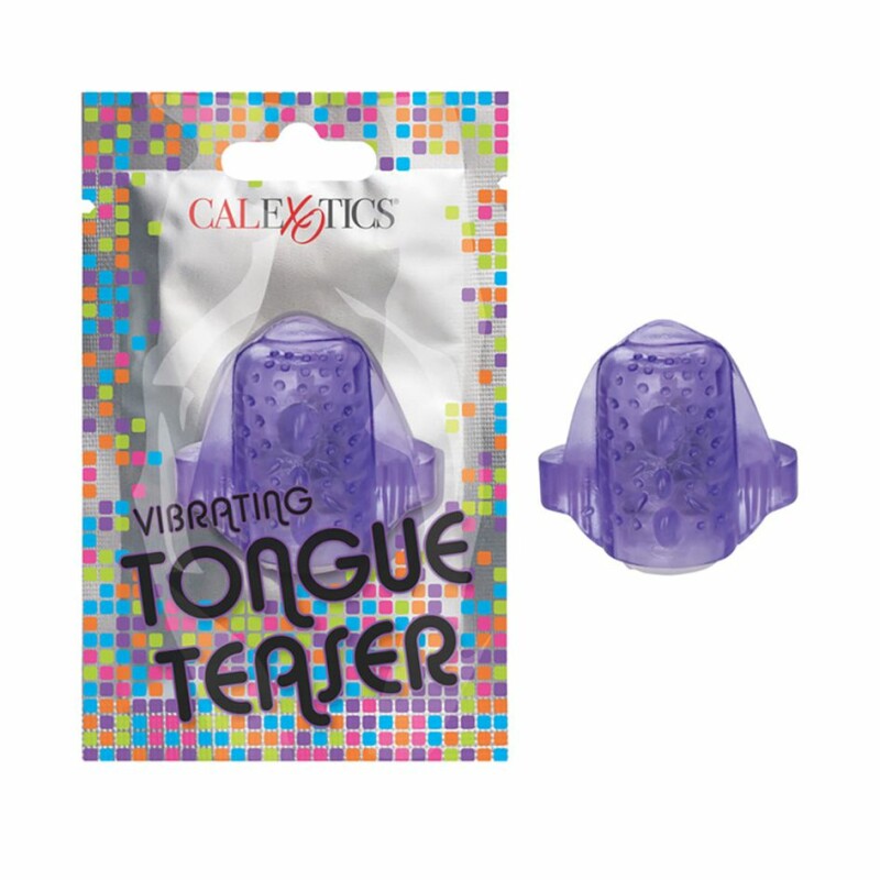 Вібратор на язик Vibrating Tongue Teaser California Exotics, фіолетовий