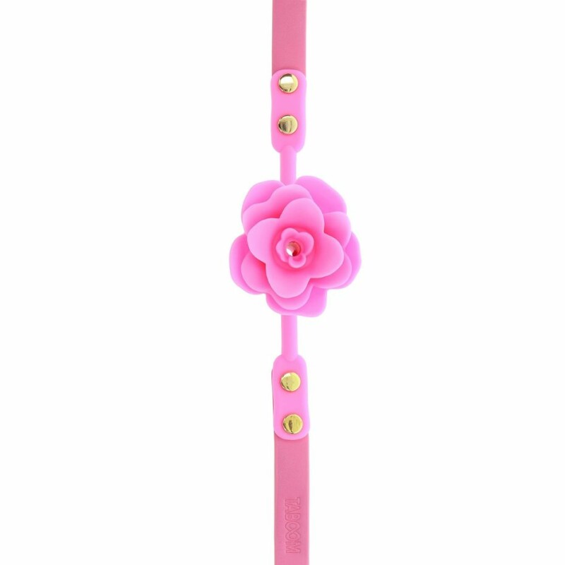 Кляп троянда Taboom Malibu Rose Ball Gag рожевий - Зображення 5