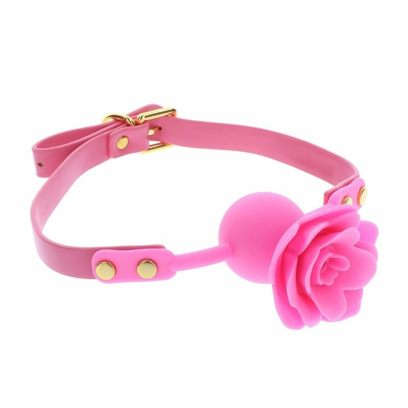 Кляп троянда Taboom Malibu Rose Ball Gag рожевий - Зображення 1