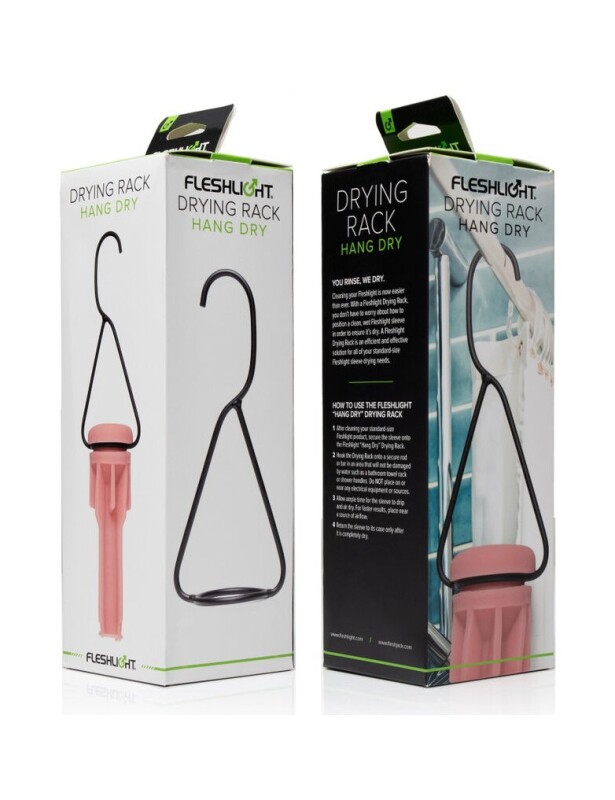 Підставка для сушіння мастурбатора Fleshlight Hang Dry, чорна - Изображение 1