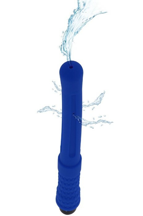 Насадка для анального душу ToyJoy The Geyser Anal Douche, синя, 15 х 2.5 см - Изображение 2
