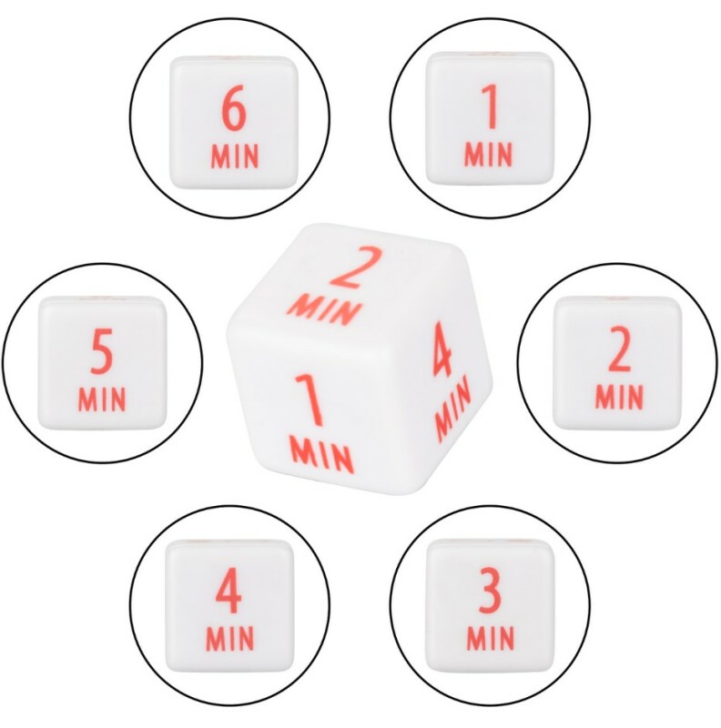 Еротична гра для двох CalExotics Tempt & Tease Dados кубики 3 шт, білі - Изображение 7