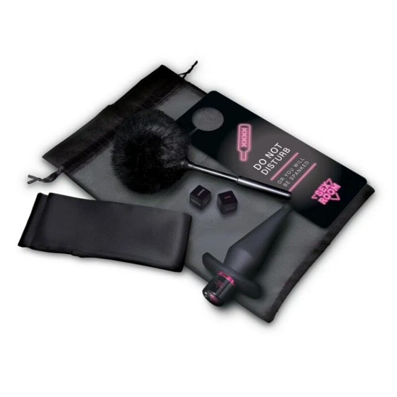 Набір для анальної гри Sex Room Anal Play Kit 5 предметів і мішечок для зберігання, чорного кольору, 13.5 х 3.8 см - Зображення 2