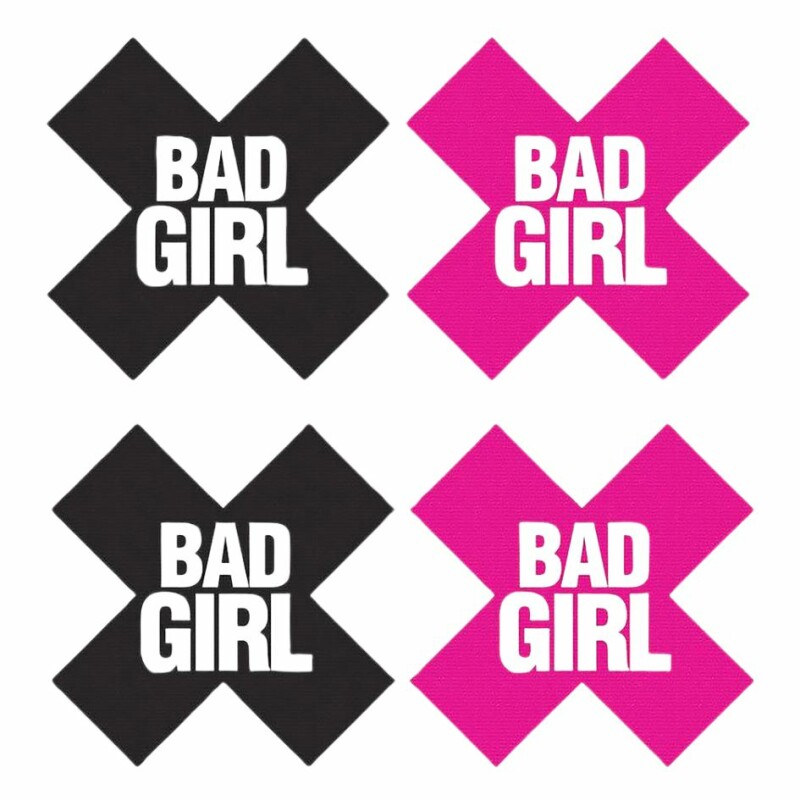 Пестіси X Peekaboo з написом Bad Girl, 2 пари
