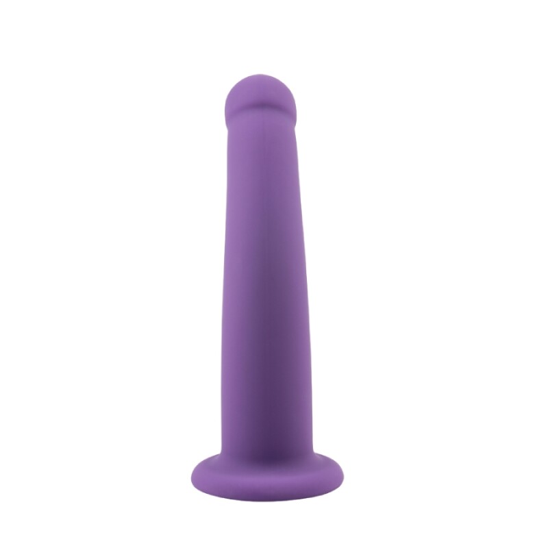 Насадка для страпона Chisa Bend Over L, фіолетова, 17.8 х 3.8 см - Зображення 2