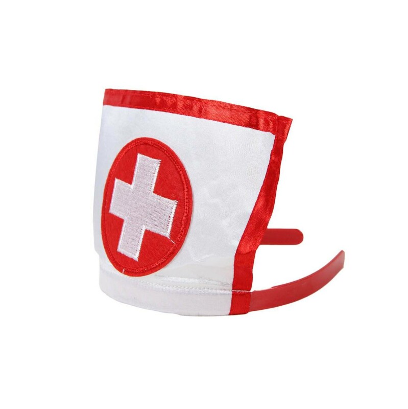 Костюм медсестри Star Night Sexy Nurse M-L, з обідком, білий - Зображення 3