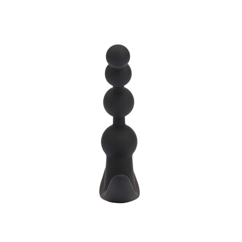Анальний вібратор Chisa Renegade Beads, чорний, 11.8 см - Зображення 2