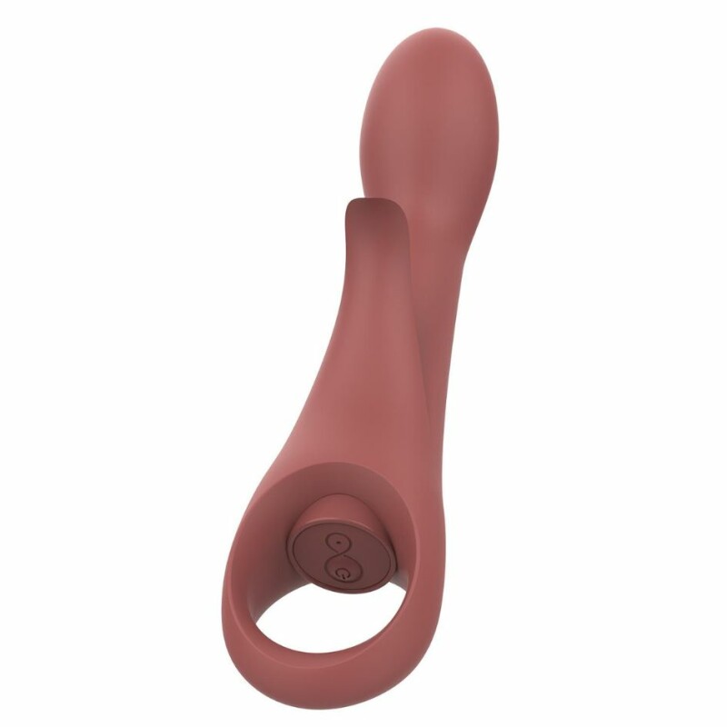 Вібратор Dream Toys Nude Sierra для точки G коричневий, 20.1 х 3.8 см - Зображення 6