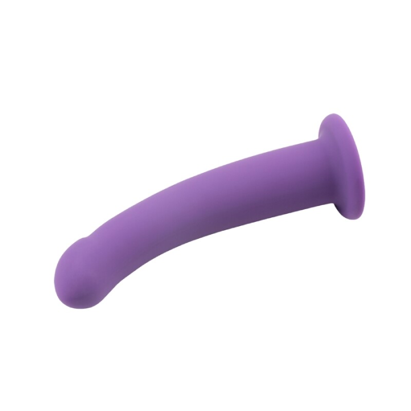 Насадка для страпона Chisa Bend Over L, фіолетова, 17.8 х 3.8 см - Зображення 3