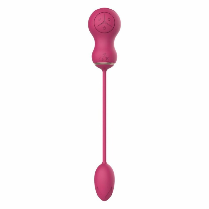 Подвійний стимулятор Dream Toys Essentials 2в1 для клітора і вібраційне яйце, рожевий - Изображение 3