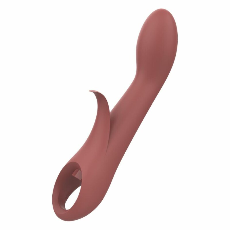 Вібратор Dream Toys Nude Sierra для точки G коричневий, 20.1 х 3.8 см - Зображення 1