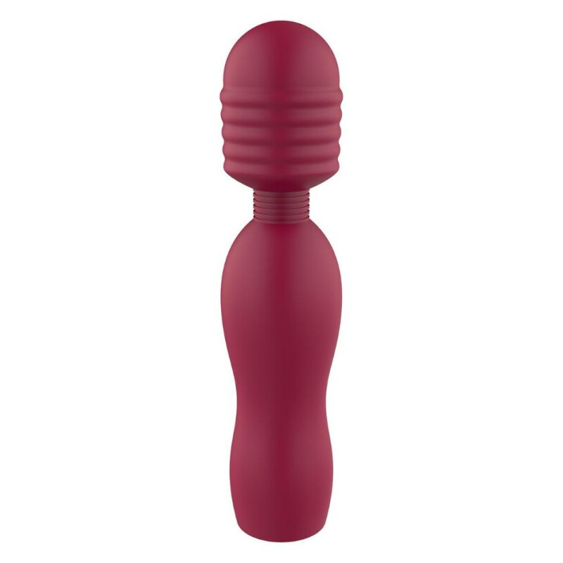 Вібратор мікрофон Dream Toys Glam Travel Wand червоний, 14.5 см х 3.3 см - Зображення 1
