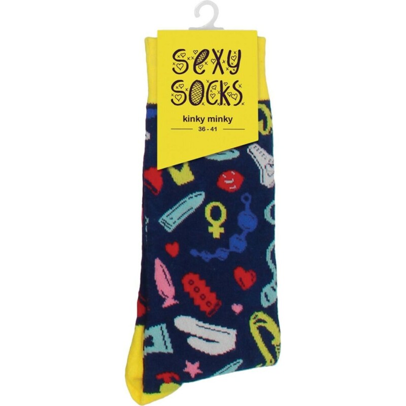 Шкарпетки Shots Sexy Socks Kinky Minxy, різнокольорові, 36-41 - Изображение 1