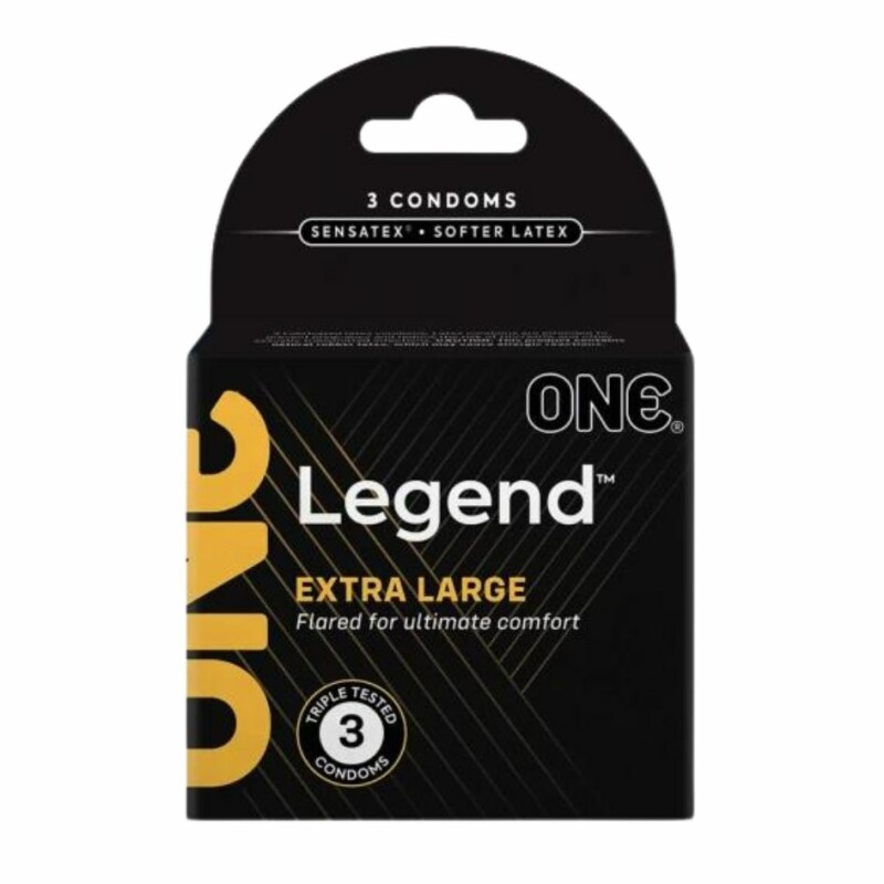 Презервативи великі ONE Legend в упаковці, 3 шт