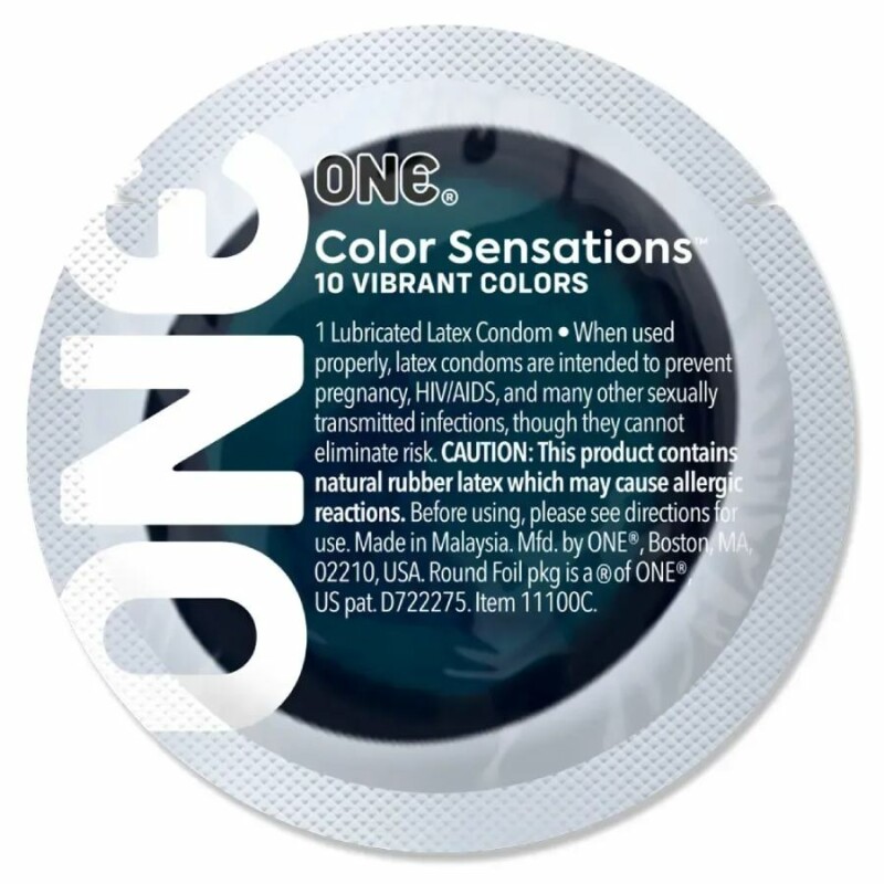 Презервативи латексні One Color Sensations різнокольорові, 100 шт - Зображення 9