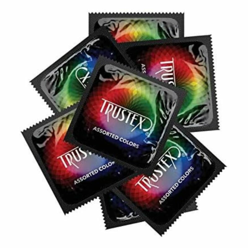 Презерватив Trustex Assorted Colors Lubricated зі змазкою, 1 шт - Изображение 1