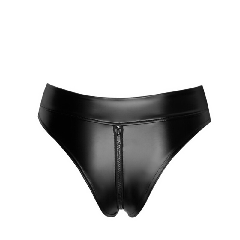 Трусики з блискавкою Noir Handmade чорні, XXXL - Зображення 5