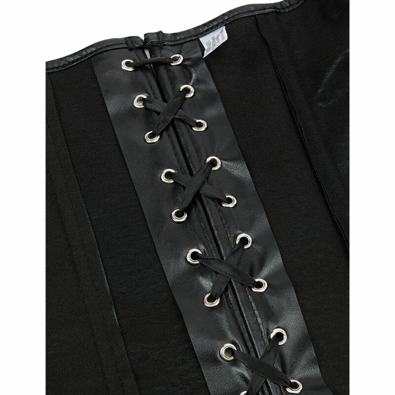 Корсет зі спідницею Star Night Sexy Leather чорний, S - Зображення 3
