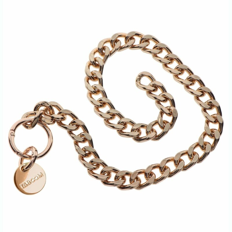 Нашийник ланцюг із повідцем Taboom Dona Statement Collar and leash, золотий, 49 см х 75 см - Зображення 9
