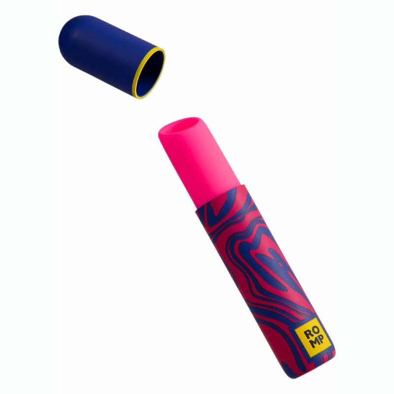 Кліторальний стимулятор вакуумний Romp Lipstick у формі помади, рожевий - Изображение 1