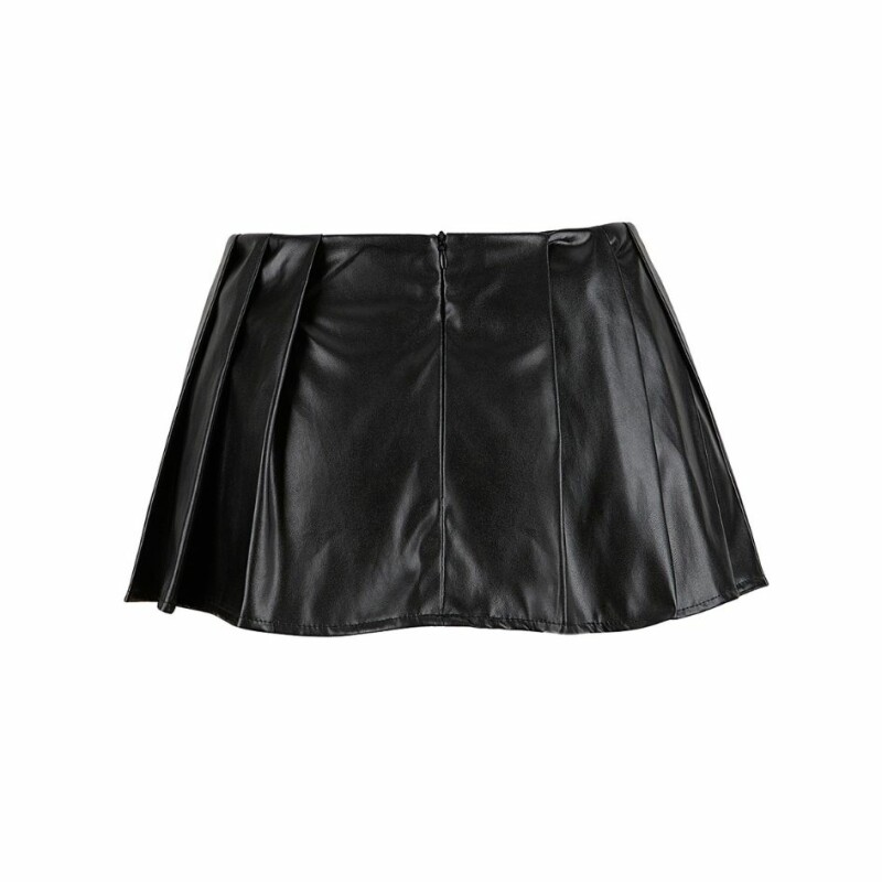 Корсет зі спідницею Star Night Sexy Leather чорний, S - Зображення 6