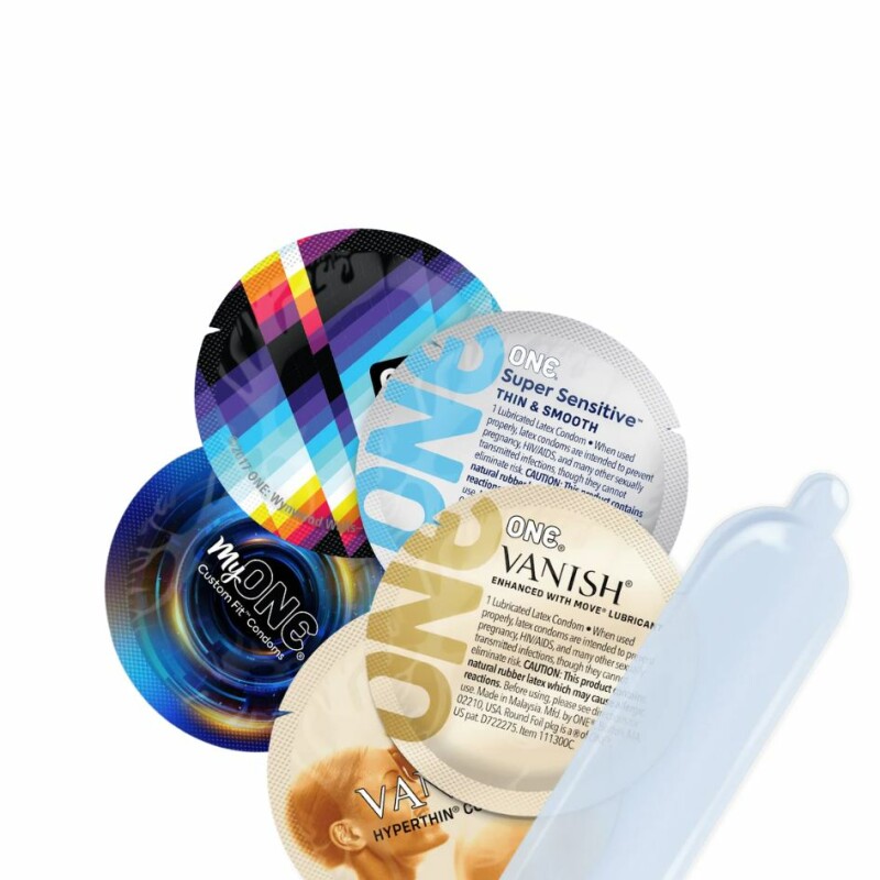 Гумки ONE Condoms Backdoor Pack™ упаковка, 3 шт - Зображення 2