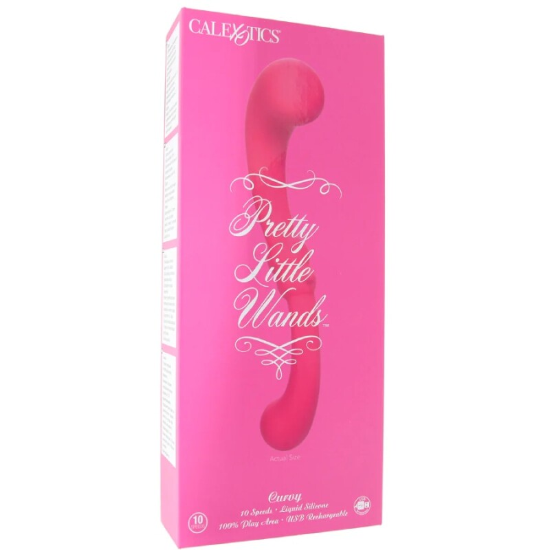Вібратор CalExotics Pretty Little Wands рожевий, 18.4 х 10.2 см - Изображение 1