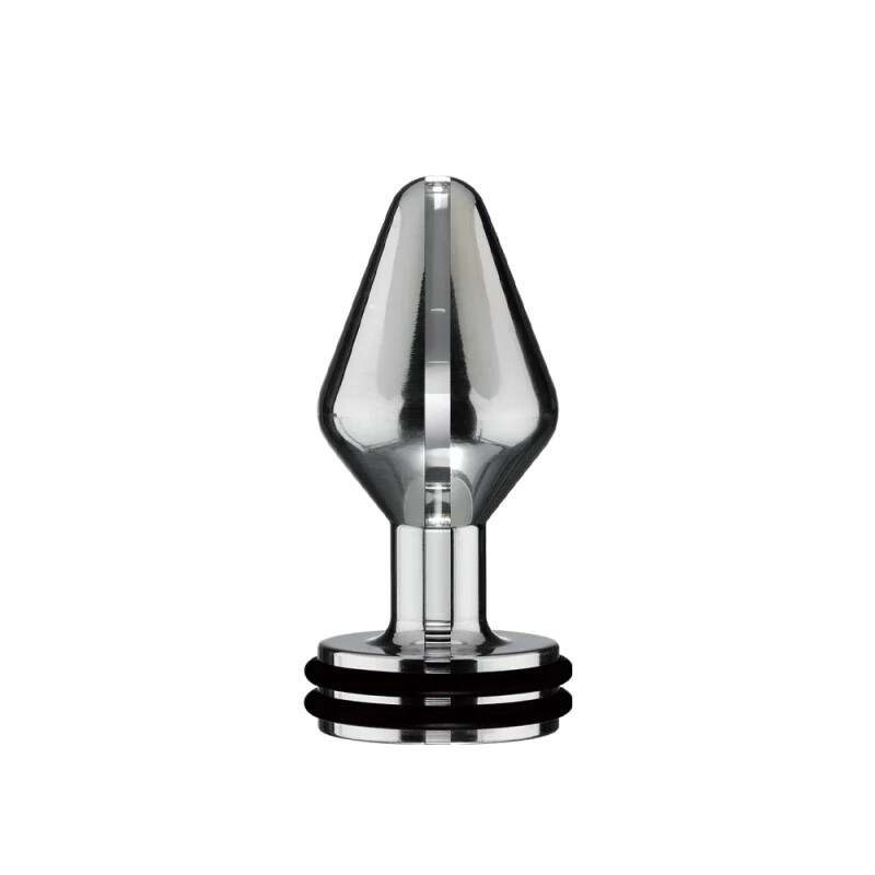Анальна пробка ElectraStim Mini з електростимуляцією, срібляста, 5.6 х 3 см - Изображение 1