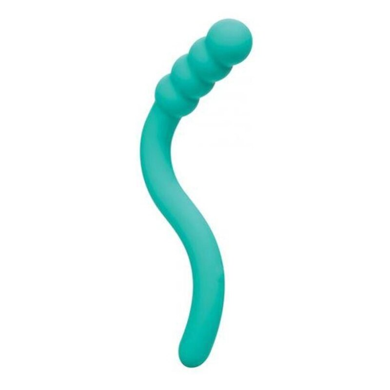 Вібратор CalExotics Pretty Pleasure для точки G, зелений, 19.7 х 2.5 см - Зображення 2