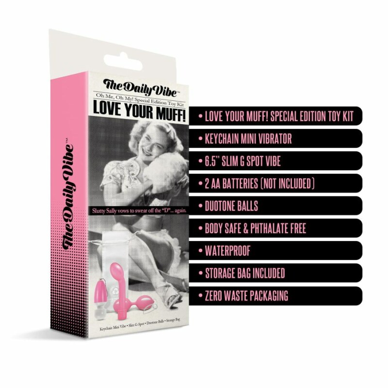 Набір іграшок Global Novelties Love Your Muff рожевий, 3 шт - Зображення 3