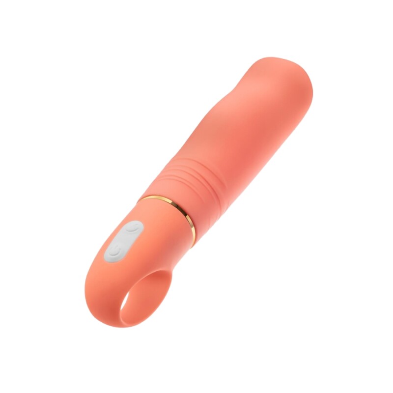 Вібратор для точки G Blush Aria Smokin AF бежевий, 15.2 х 3.8 см - Зображення 2