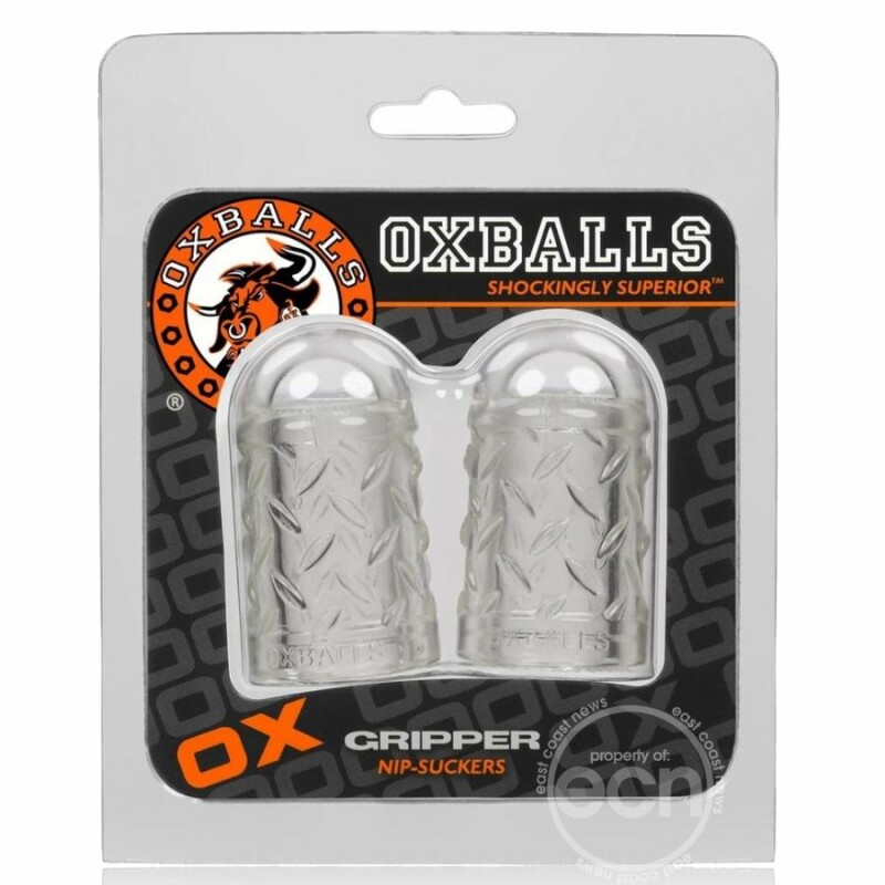 Помпа для сосків Gripper Oxballs, прозора, 8.9 х 5 см - Изображение 1
