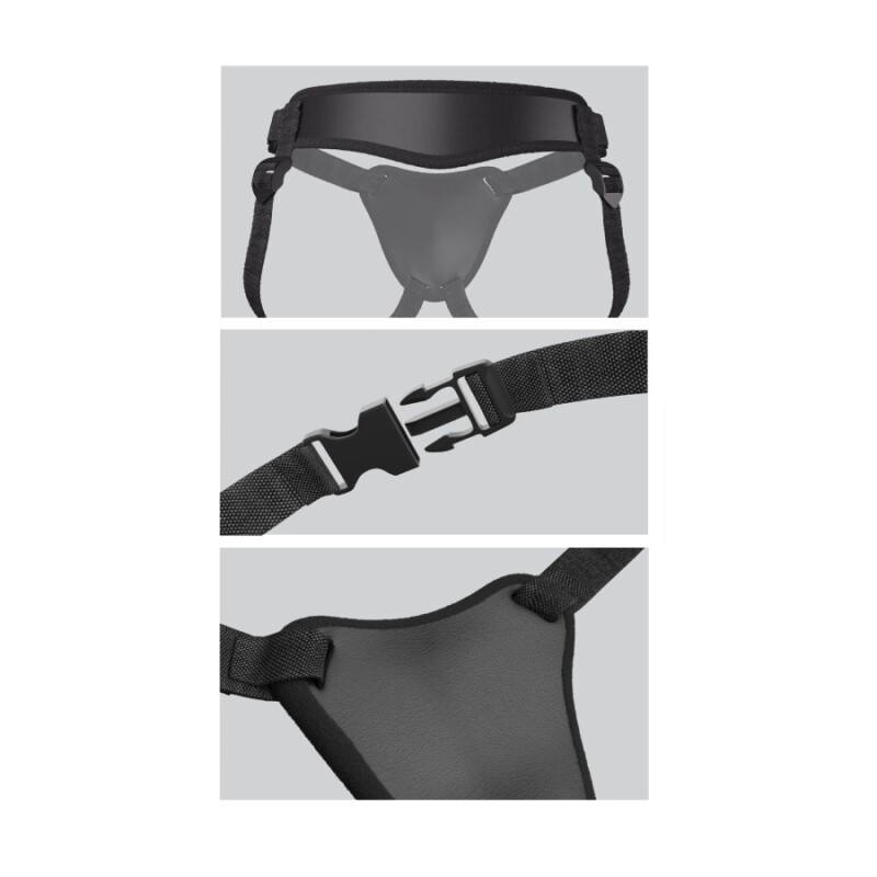 Трусики для страпона Pipedream Body Dock Elite Harness, чорні - Зображення 5