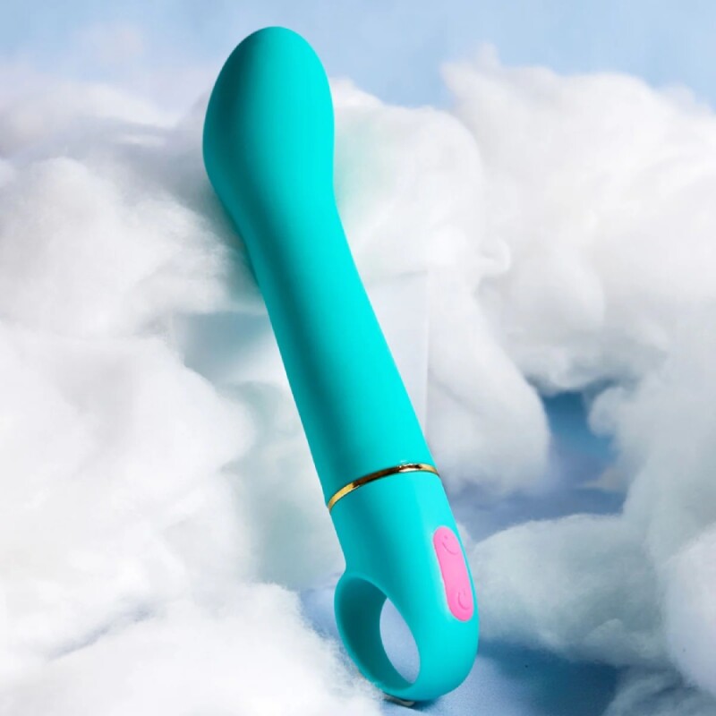 Вібратор Aria By Blush Flirty AF для точки G, зелений, 16.5 х 3.8 см - Зображення 7