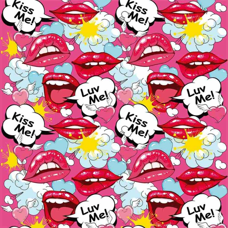 Міні-вібратор Global Novelties Prints Charming Pop Tease з яскравим принтом, різнокольоровий, 12.7 х 2.5 см - Зображення 4