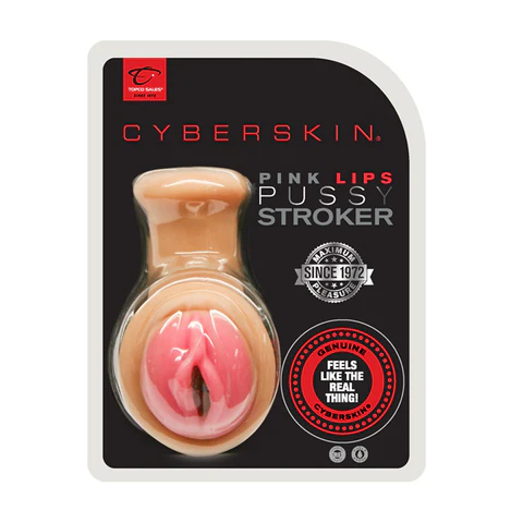 Мастурбатор вагіна Topco Pink Lips реалістичний, бежевий, 19 х 4.5 см