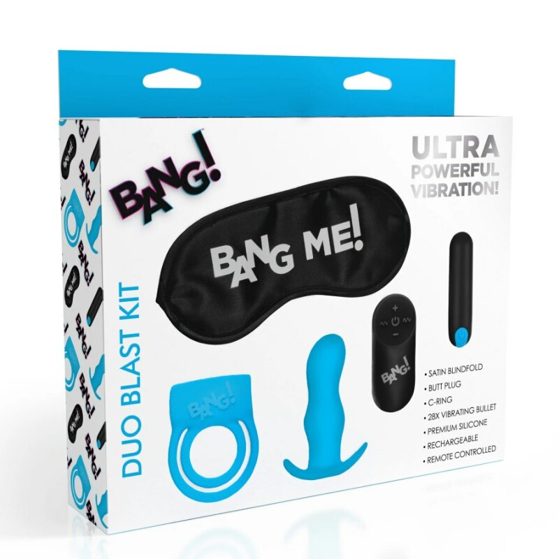 Набір іграшок XR Brands Duo Blast з дистанційним керуванням, 4 предмети