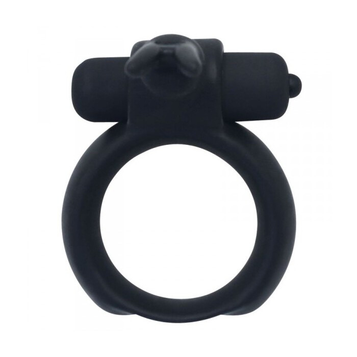 Ерекційне віброкільце Toyz4Lovers чорне, 6 х 4 см - Изображение 2