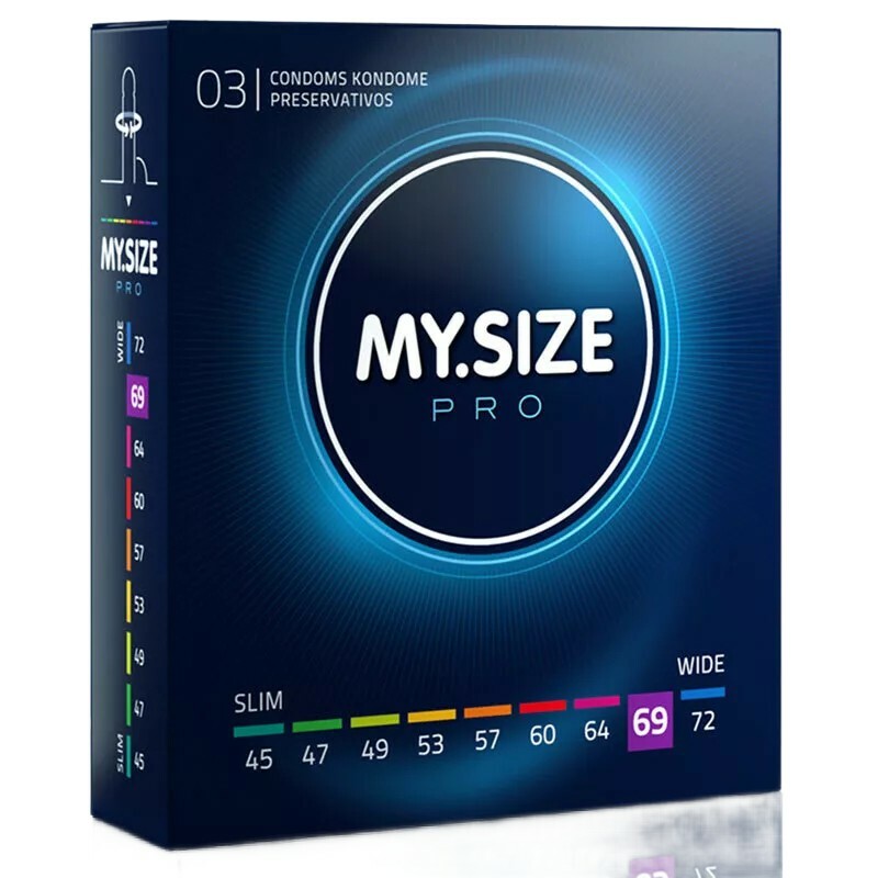 Презервативи латексні My.Size Extra Large 69 мм, 3 шт