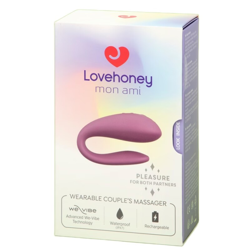Вiбратор для пар Lovehoney Mon Ami фіолетовий, 12.7 см - Зображення 1