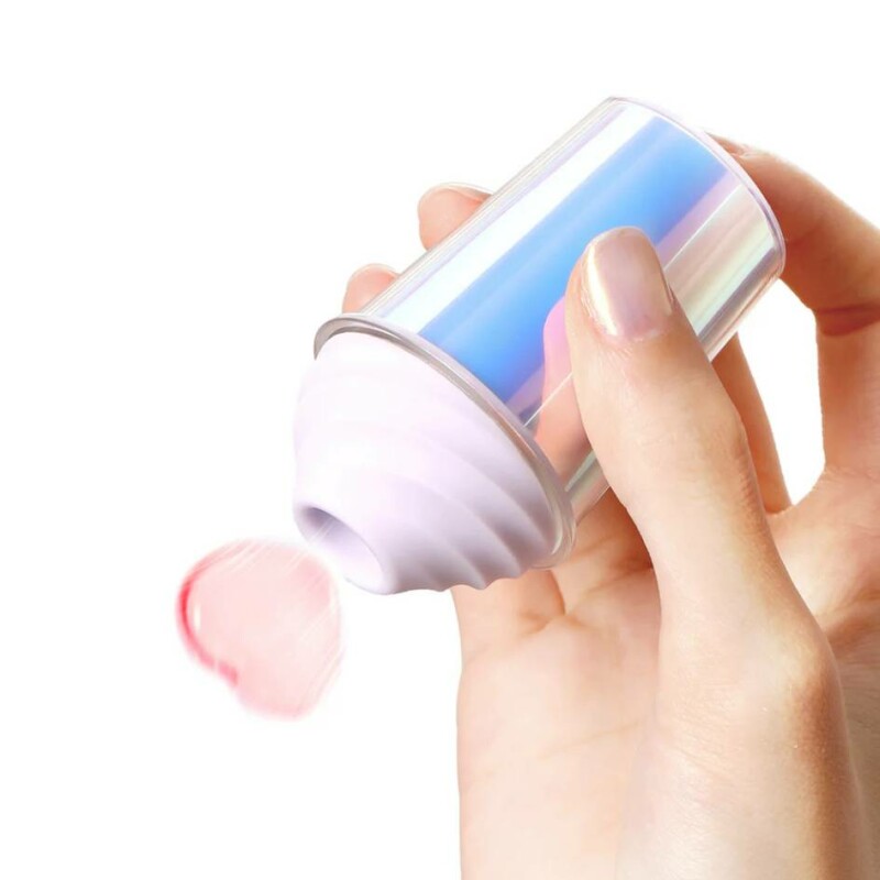Вакуумний стимулятор у формі стаканчика з трубочкою BeYourLover Joy Cup голубий, 9.1 см х 4.6 см - Изображение 2