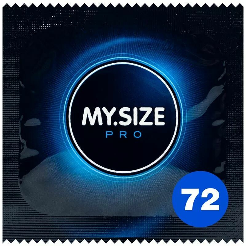 Презервативи латексні My.Size Extra Large 72 мм, 3 шт - Зображення 1