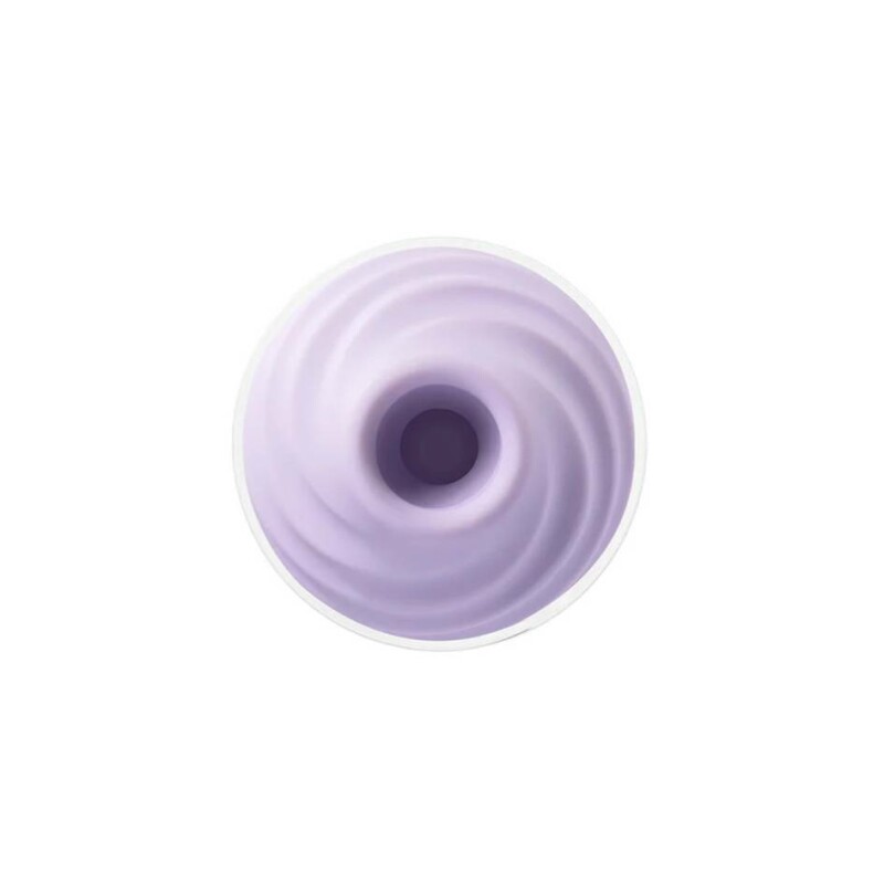 Вакуумний стимулятор у формі стаканчика з трубочкою BeYourLover Joy Cup сяючий бузковий, 9.1 см х 4.6 см - Зображення 4