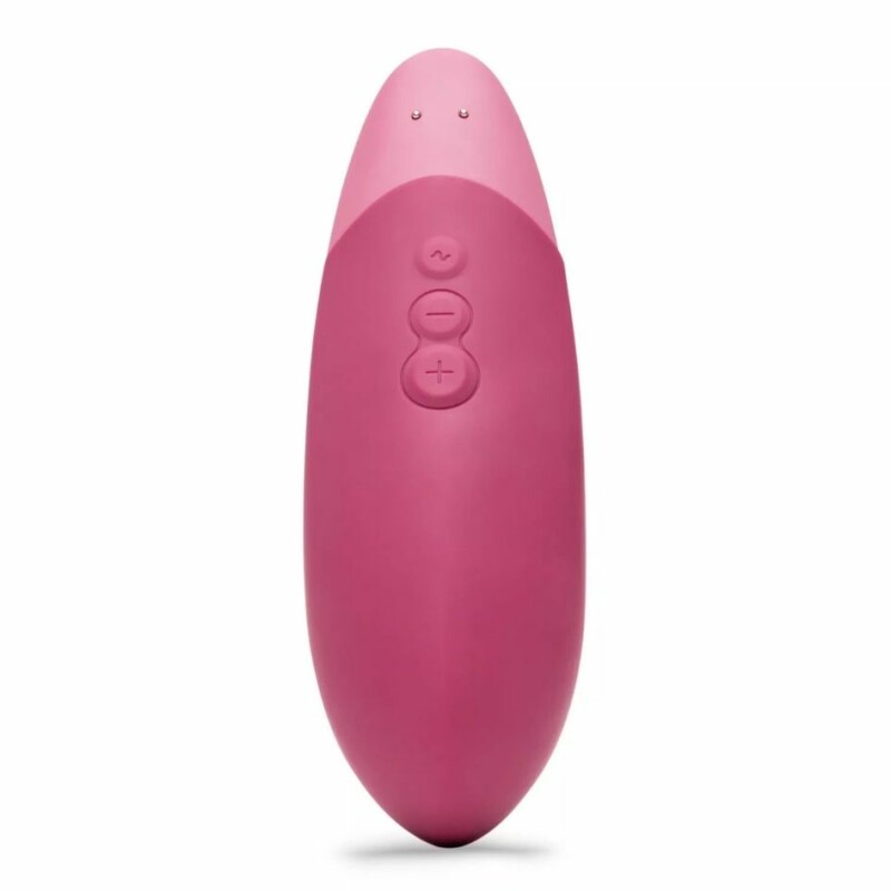 Вібратор безшумний Womanizer Vibe Dusky Pink для клітора, рожевий, 14.5 см х 4.3 см - Зображення 2